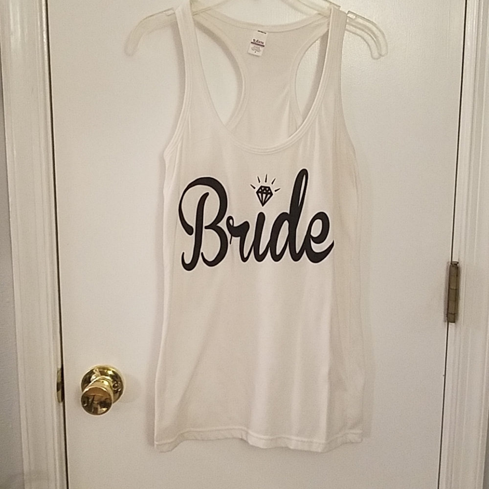 Bride tank top